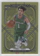 2020-21 Panini Obsidian Electric Etch Yellow Flood Tyrell Terry #200 0g90
