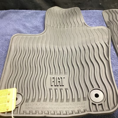 2016 - 2017 FIAT 500X Genuine Mopar Mat Kit Floor - Front 82214405AB OEM