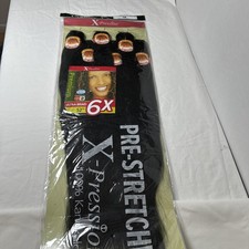 Outre Synthetic Hair Braids X-Pression 6X Kanekalon Pre Stretched Braid 52" 1806