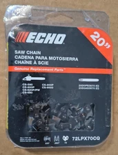 Used Echo 72LPX70CQ  20 in. Chainsaw Chain 3/8"  .050  70 Link Free US Shipping