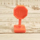 Fisher-Price Little People Stop Sign From #2500 Main Street Vintage Accessory