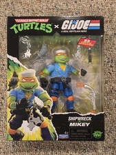 2026 TMNT x G.I. Joe Mashup Shipwreck x Mikey 5 Figure Hasbro Brand New In Box