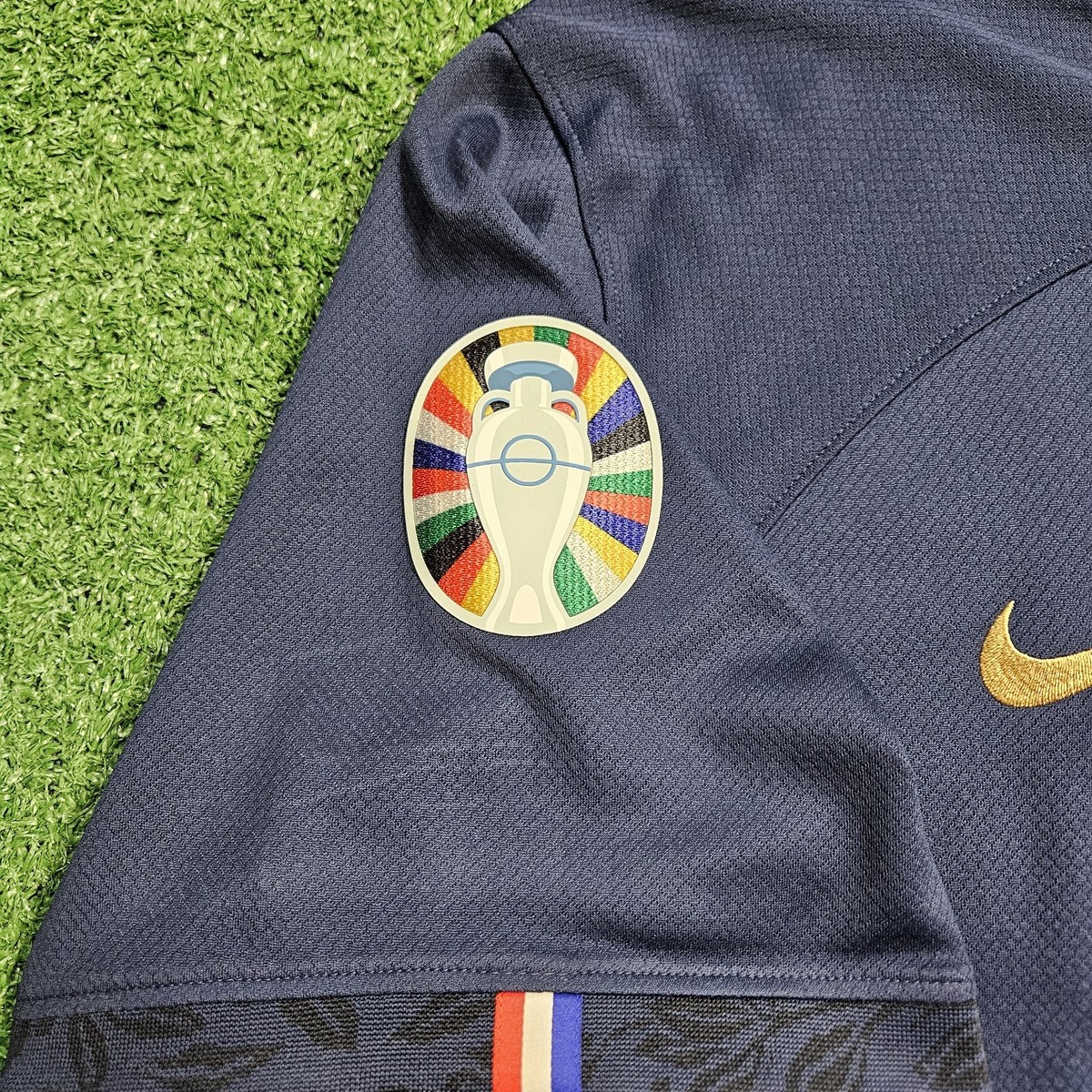 NIKE FRANCE FFF Kylian Mbappe #10 2022/2023 Home Jersey Euro 2024