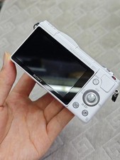 Sony Alpha a5100 24MP Mirrorless Digital Camera White w/ 16-50mm Lens - 90 New