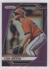 2025 Panini Prizm Purple Prizm 25/149 Ethan Anderson #65 0bt4