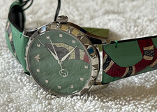 Gucci G-Timeless YA1264081 kingsnake green leather 38mm unisex Watch
