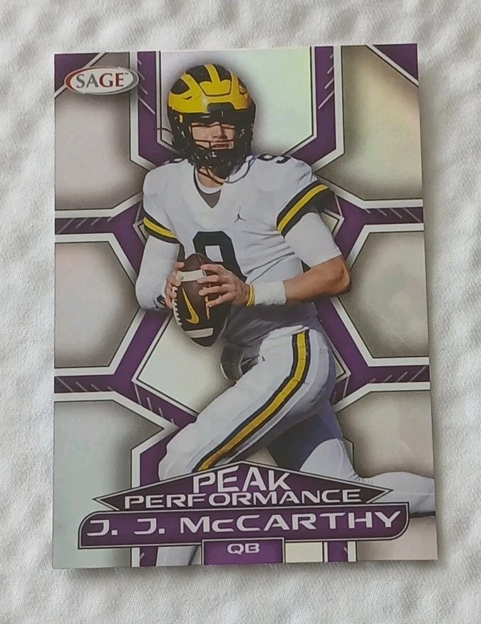 JJ McCarthy Sage Peak Performance #PKJJM Purple