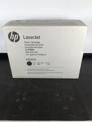 New Sealed HP LaserJet Toner Cartridge CE255JC Black Genuine - M521 M525 P3015~