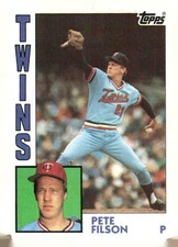 1984 Topps #568 Pete Filson