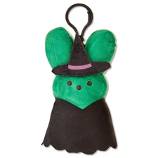 Peeps 4.5" Halloween Clip-On Green Witch