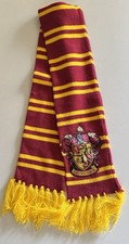 Harry Potter Gryffindor Red Yellow Striped Scarf Tassels