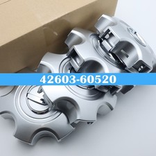 Set Of 4 2003-2009 For Gx470 Wheel Center Hub Caps Silver 74167 42603-60520