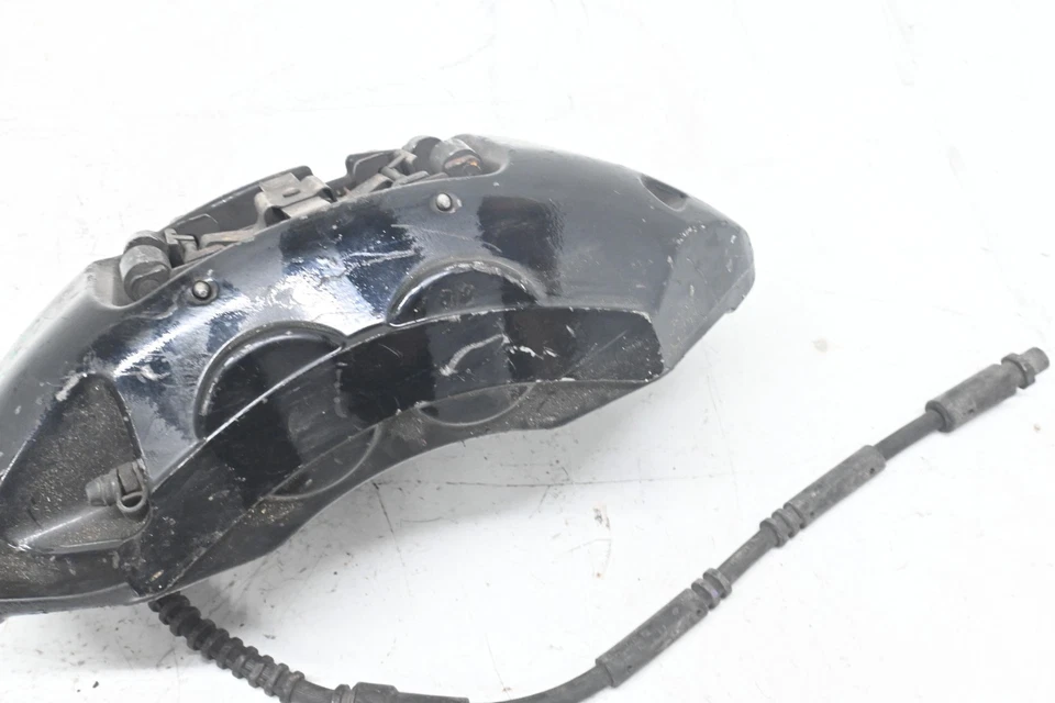 Juego de pinzas de freno delanteras derecha Brembo negras S63 OEM BMW X5M X6M E70 E71 2010-14 Foto 4 de 4
