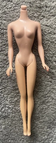 VINTAGE NO.4 BARBIE SOLID BODY ONLY BY MATTEL NUMERALS AND NIPPLES? '  FREE SHIP