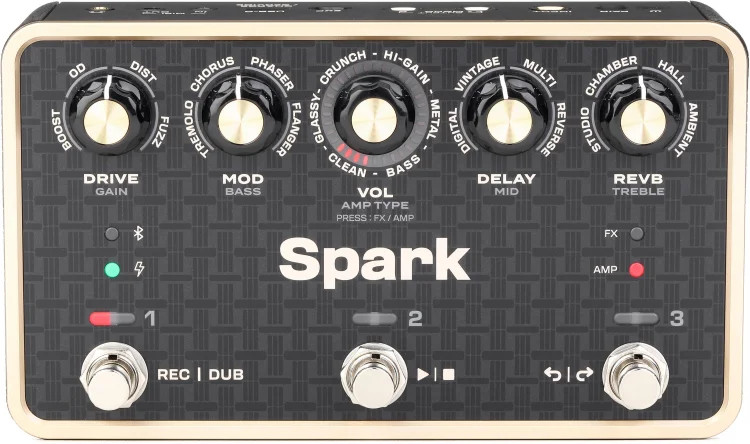 Positive Grid Spark Portable Smart Amp and Effects Pedal