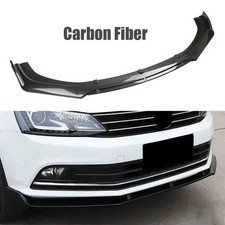 Front Bumper Lip Chin Spoiler Splitter Carbon For Vw Jetta 6 Vi Mk6 Gli R-line Front Bumper Lip Chin Spoiler Splitter Carbon For Vw Jetta 6 Vi Mk6 Gli R-line