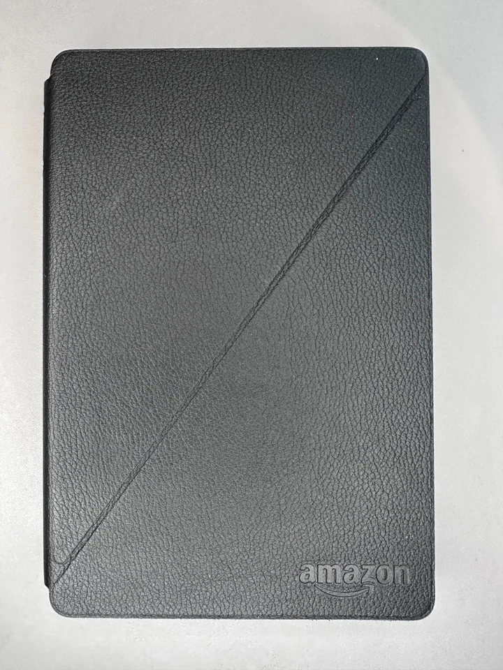 Genuine Standing Leather Magnetic Cover Case for Amazon Fire HD 7 (4th Gen 2014) - Image 2 of 4