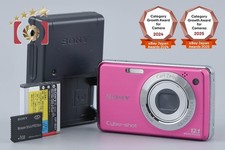 Sony Cyber-Shot DSC-W220 Pink 12.1 MP Digital Camera Japanese Language Only 