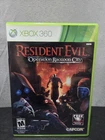 Resident Evil: Operation Raccoon City (Microsoft Xbox 360, 2012) No Manual Works