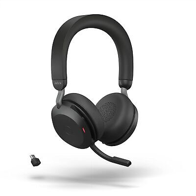 Jabra Evolve2 75 - USB-C UC - Black Wireless Headset / Music Jabra Evolve2 75 - USB-C UC - Black Wireless Headset / Music