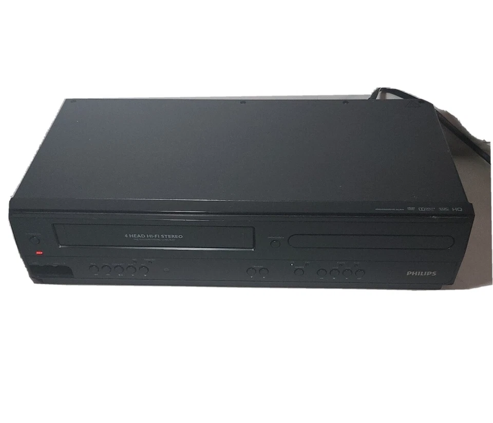 Philips DVP3355V/F7 DVD VCR Dual Player Hi-fi Stereo Tested Works [No Remote] - Image 3 of 4