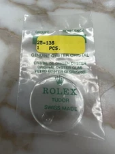 Genuine Rolex Plexi Glass Crystal 25-136 Rolex SEALED original #e10558