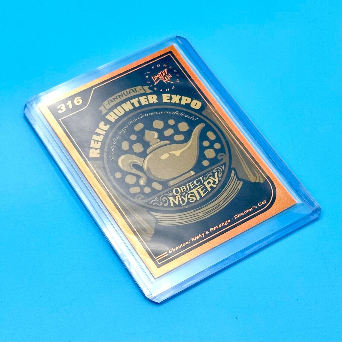 Limited Run Shantae Risky's Revenge Relic Hunter Expo Trading Card