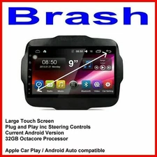 RENEGADE 2015+ GPS WIRELESS CARPLAY ANDROID AUTO CAMERA ODB DAB+ TPMS DVR  4X4