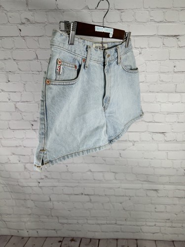 VTG Guess Jeans Authentic Original Design Light Wash Women’s Shorts 29 (28 x 3) - Picture 2 of 17