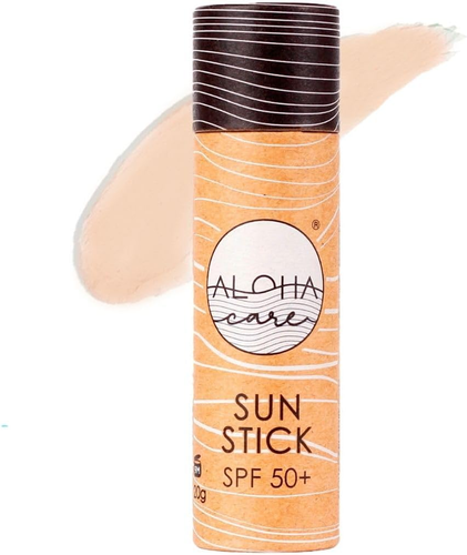 Sun Stick SPF 50+, Crema Solare Viso Surf, Protezione Minerale Colorata Senza Pl - Foto 10 di 12