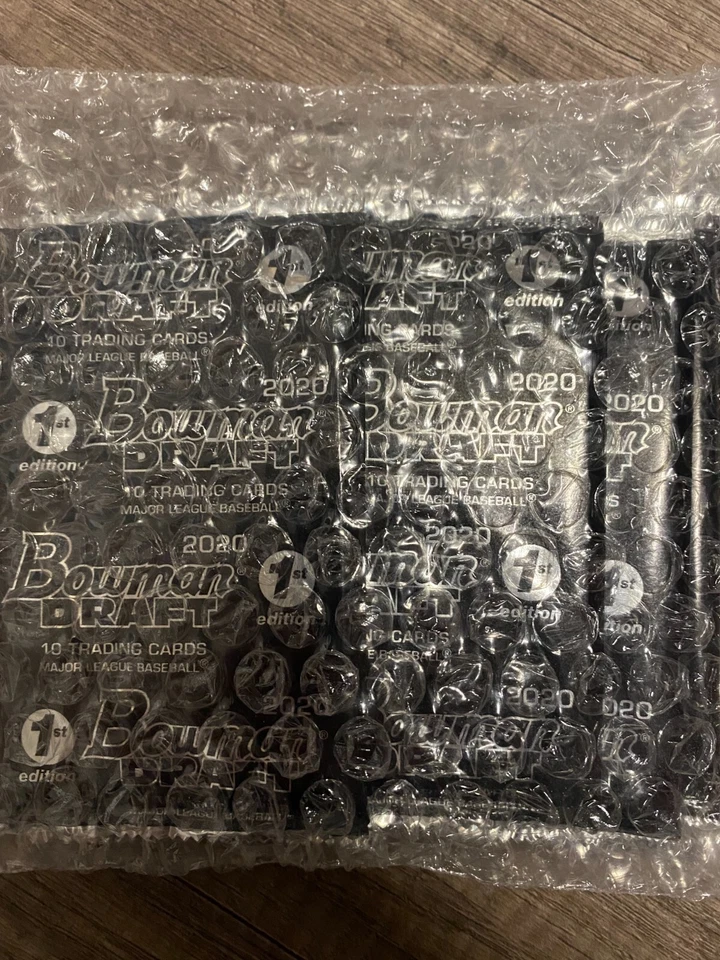 MLB Topps 2020 Bowman Draft Baseball 1st Edition New Trading Card Pack 10 Cards - Image 2 of 2