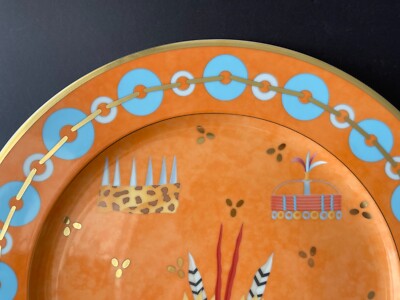 Rosenthal - 【希少品】ブルガリ★Copricapi Reali Tribali★壁掛け大皿 BVLGARI Copricapi Reali TRIBALI Ltd Edition 12