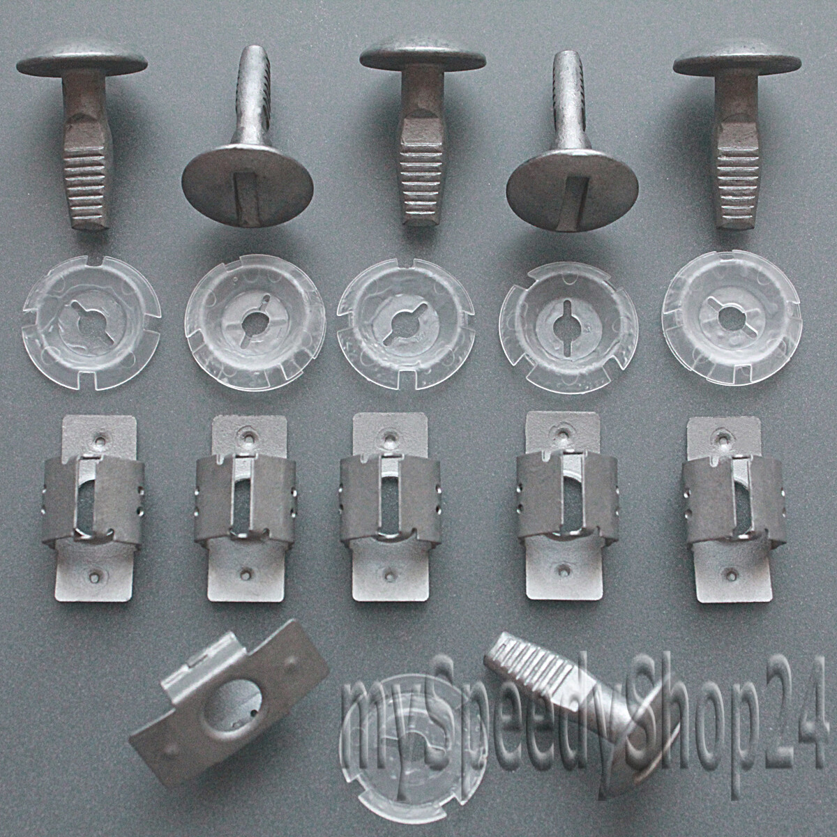 30 FÜR NISSAN QASHQAI KFZ UNTERFAHRSCHUTZ BEFESTIGUNGSCLIPS CLIPS KLAMMER SATZ E - Foto 2