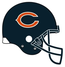 Chicago Bears NFL Weather Resistant Vinyl Die-Cut Sticker Decal 14