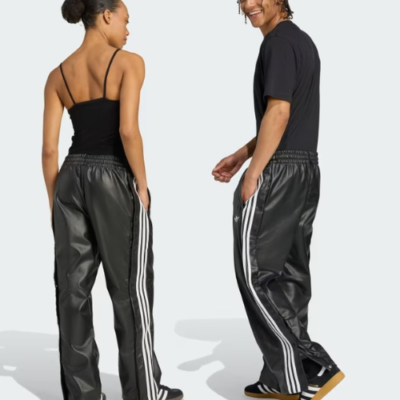 adidas x Jeremy Scott JY2015 Faux Leather Wide Pants [Japan size