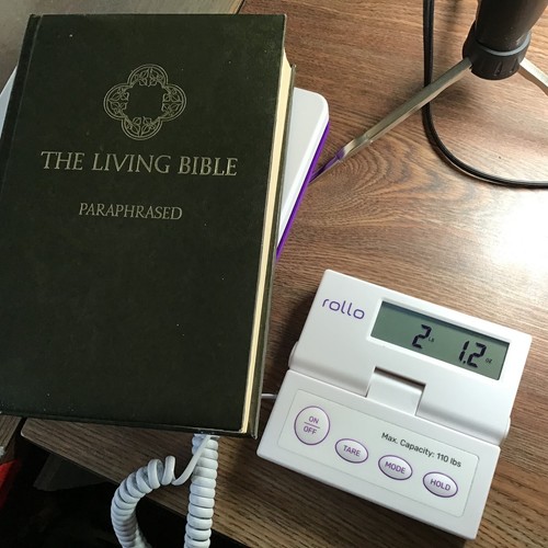 The Living Bible Scriptures Paraphrased Hardcover Edition Brown 1020 Pages 1974 - Imagen 23 de 24
