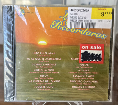  Latin, Mexican, Puerto Rico        Las 14 Que Tu Recordaras   CD  Sealed Rare