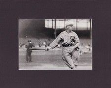 8X10 Matted Print VTG Baseball Picture: Eddie Collins