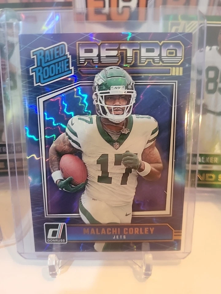 2024 Panini Donruss New York Jets Lot.. Travis..corley..walker.. Rodgers.. - Image 4 of 4