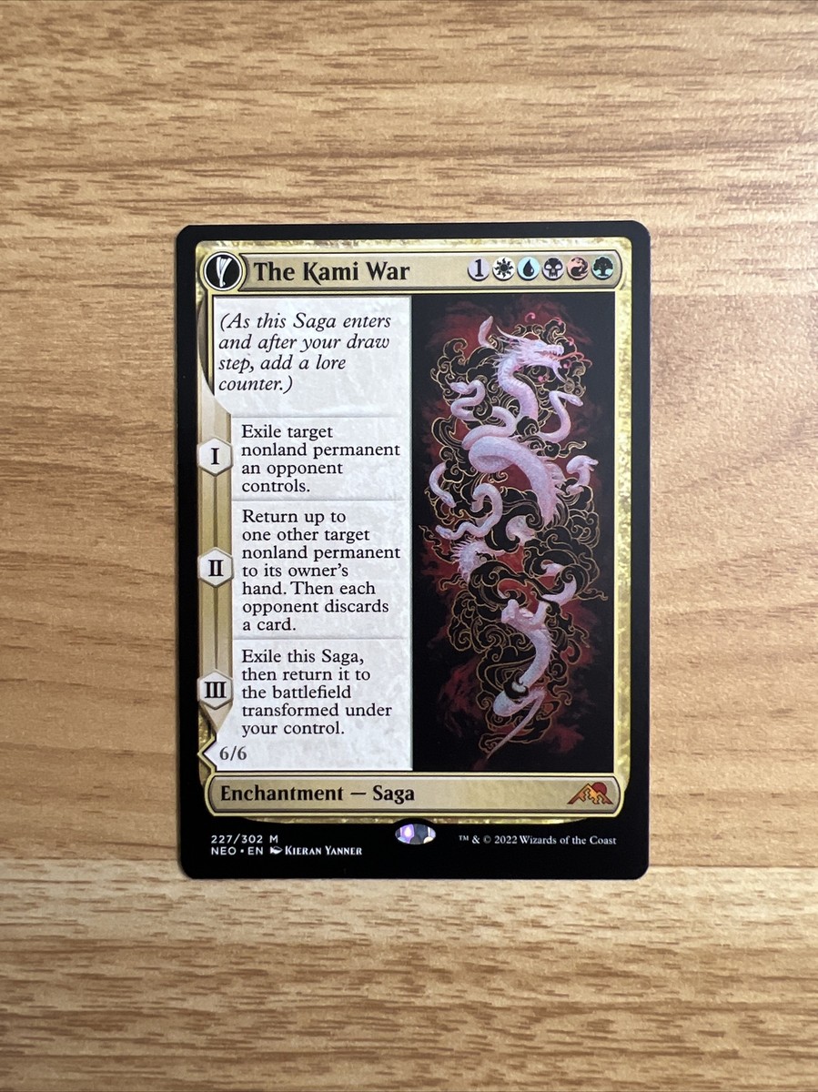 the kami war mtg card Magic: The Gathering Wilds of Eldraine Commander Deck main image 0