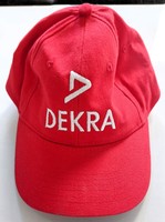 Dekra Cap Basecap Kappe SchirmmüTze Cappy Base Cap Rot