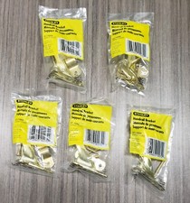 5 New Stanley Brass Handrail Brackets 57-1050 / DP57-1050 Stair Support Railing