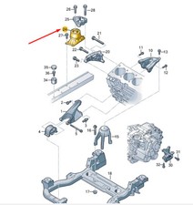 Support moteur Volkswagen TRANSPORTER