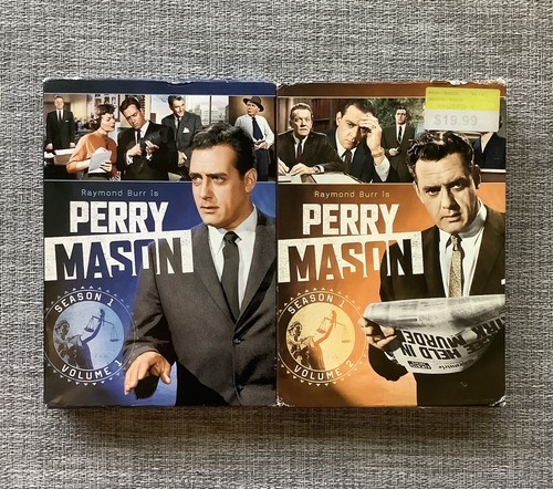 18 LOT COMPLETE DVD SERIES Perry Mason with Raymond Burr: 9 Seasons, Seasons 1-9 - Picture 2 of 16