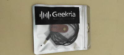 Geekria QuickFit Audio Cable with Mic Compatible with Sennheiser PXC 5