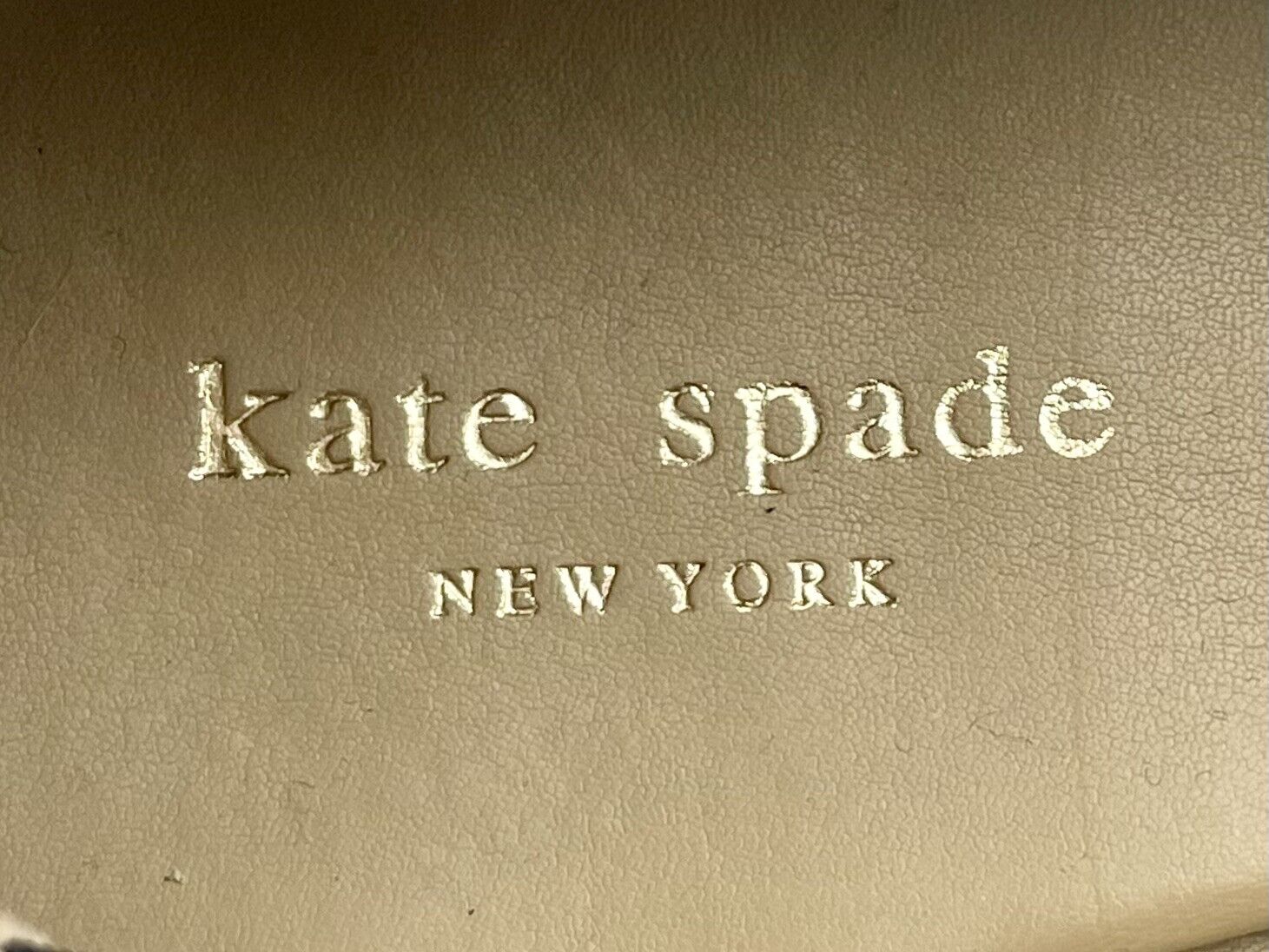 Kate Spade Beige Suede Black Bow Trim Ballet Flat… - image 8