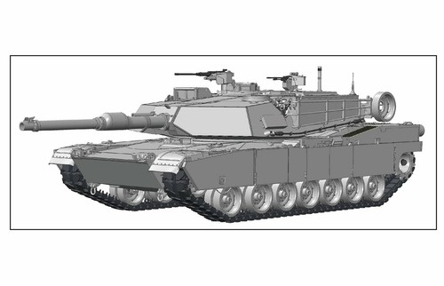 Rye Field RM-5006 1/35 M1A1 Abrams MBT (Gulf War 1991) - Picture 4 of 7