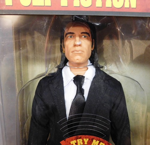 pulp fiction talking vincent vega 13 inch action figure - mature