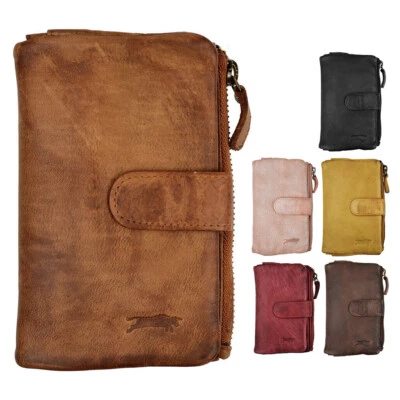 VEN-TOMY • DAMEN GELDBÖRSE AUS LEDER HANDGEFERTIGT BRIEFTASCHEN PORTEMONNAIE 912