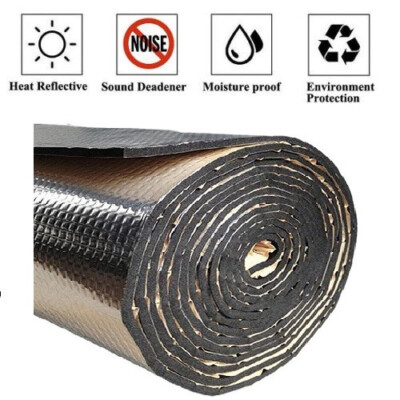 #ad 48quot;x 200quot; Sound Heat Proofing Car Auto Sound Deadener Insulation Underlay Mat Z6 $108.88